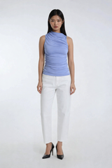 Sleeveless Ruched Top