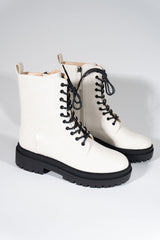 Lace-Up Ankle Boots