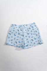 Kids Floral Short-Sleeve Shirt & Shorts Set