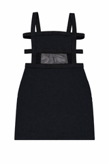 Cut-Out Sleeveless Mini Dress