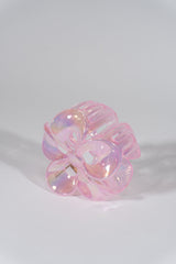 Iridescent Flower Hair Claw Clip