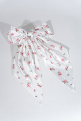 Printed Bow Hair Clip