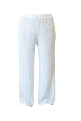 Textured Swim Cover-Up Pants