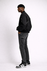 Carpenter Detail Slim Fit Jeans