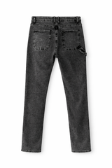 Carpenter Detail Slim Fit Jeans