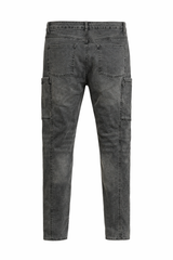 Distressed Straight Leg Jeans
