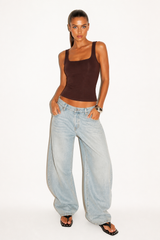 Square Neck Tank Top