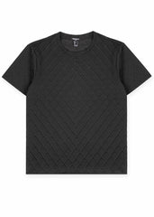 F21 Men Quilted Texture Tee