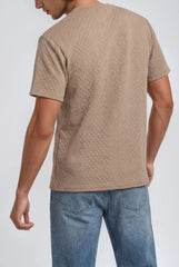 F21 Men Textured Knit Tee