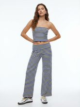 Striped Wide Leg Pants
