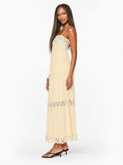 Embroidered Cami Maxi Dress