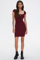 Ribbed Knit Bodycon Dress