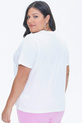 Plus Size Stand Up To Cancer Graphic Tee