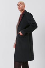 Colorblock Longline Coat