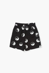 Kids Yin Yang Print Shorts (Girls + Boys)