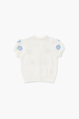 Girls Floral Cardigan Sweater (Kids)