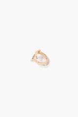 Upcycled Dolphin Cocktail Ring