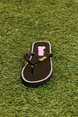 Barbie鈩?Rhinestone Flip Flops