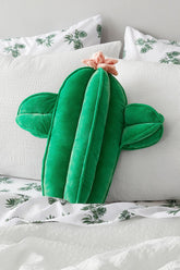 Plush Cactus Throw Pillow