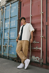 Cargo Drawstring Joggers
