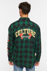 Culture Graphic Plaid Shirt