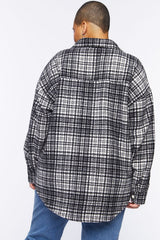 Plus Size Drop-Sleeve Shacket