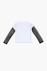 Girls Heart Graphic Combo Tee (Kids)