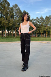 Twill Cargo Pants