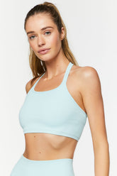 Seamless Caged-Back Sports Bra