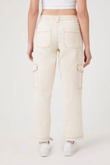 Denim Cargo Pants
