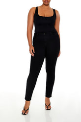 Plus Size High-Rise Skinny Jeans