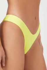 High-Leg Cheeky Bikini Bottoms