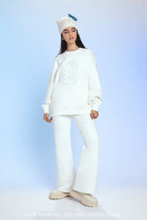 Hello Kitty Embroidered Pants
