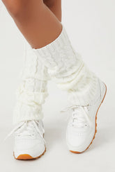 Cable Knit Leg Warmers