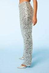 Sequin Flare Pants