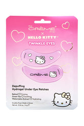 The Cr猫me Shop x Hello Kitty Twinkle Eyes Depuffing Hydrogel Under Eye Patches