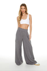 Wide-Leg Cargo Pants
