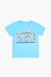 Girls Hey Barbie Graphic Tee (Kids)