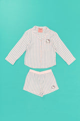 Girls Hello Kitty Pajama Shirt & Shorts Set (Kids)