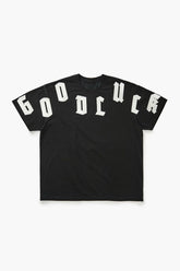 Good Luck Embroidered Applique Tee