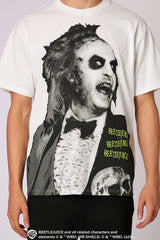Beetlejuice Beetlejuice Embroidered Tee