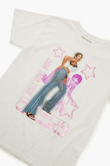 Shimmer Foil Saweetie Graphic Tee