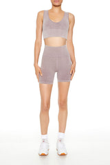 Seamless Mineral Wash Sports Bra