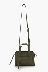 Faux Leather Crossbody Bag