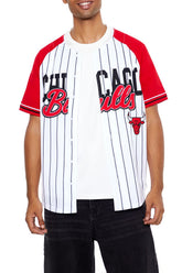 Chicago Bulls Baseball Jersey
