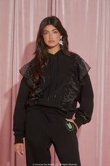 Wicked Witch Ruffle Hoodie