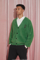 Wicked Embroidered Cardigan Sweater