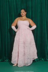 Plus Size Wicked Floral Sweetheart Gown