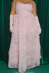 Plus Size Wicked Floral Sweetheart Gown