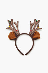 Glitter Reindeer Headband